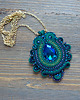 wisiory Oriana- naszyjnik soutache 2