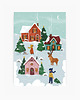 kartki świąteczne Kartka świąteczna - Miasteczko 2