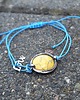 bransoletki wire wrapping Howlit na lato - bransoletka sznurkowa 2