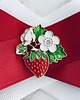 broszki Brosza z Truskawkami Kolekcja Limitowana  FRUIT Nowość 3