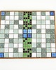 deski do krojenia i tace Taca geometryczny wzór w stylu modernistycznym, lata 70. 4