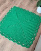 dywany Dywan szydełkowy kwadratowy ze sznurka bawełnianego 90cmx90cm 5