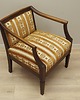 fotele Fotel mahoniowy, duński design, lata 70, produkcja: Dania 4