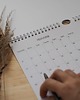 kalendarze i plannery Kalendarz ścienny 2021 - BOTANICZNY A4 6
