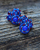 kolczyki soutache Niebieskie kolczyki sutasz 3