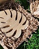 podkładki do kuchni Drewniany liść monstera, podstawka z drewna 6