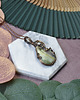 wisiory Miedziany wisiorek wire wrapping z amazonitem #233 2
