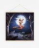 plakaty Surrealistyczny Plakat "Witch's Romance" Kolaż 30x30cm 3