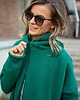 bluza z kapturem damska Płaszczobluza No.2 Butelkowa Zieleń 1