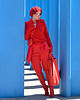 swetry damskie  New SWETER RED 100%WOOL 3