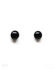 kolczyki szklane Kolczyki Black Drop 1