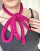 apaszki Choker sznur z wełny merino Kokarda 4