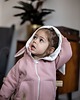 bluzy dla dziewczynki Bluza Brzoskwiniowy KRÓLIK  z Uszami 1
