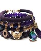 bransoletki z kamieni naturalnych Purple /17.11.25/ - set 4