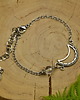 bransoletki wire wrapping Bransoletka kryształ górski księżyc wire wrapping 2