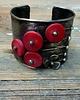 bransoletki wire wrapping Bransoletka z koralem naturalnym 7