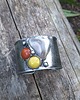 bransoletki wire wrapping Kolorowe kropki - bransoletka regulowana 1