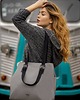 torby na ramię Torba skórzana Siv szara marki Bolsa 9