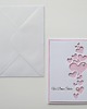 kartki scrapbooking Ślubna kartka serca 3