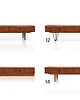 komody i szafki Lowboard 2 szuflady L02 4