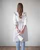 fartuchy kuchenne Lniany fartuszek retro LIGHT GREY 1