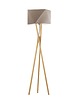 lampy podłogowe Drewniana lampa podłogowa na 3 nogach TULUZA trójnóg do salonu 5