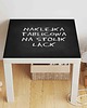 meble do pokoju dziecka Naklejka Tablicowa Na Stolik Ikea Lack LK1 1