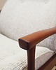 fotele Fotel bukowy, duński design, lata 70, produkcja: Farstrup M 7