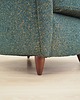 fotele Fotel zielony, włoski design, lata 70, produkcja: Włochy 8