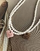 chokery MILA - Perły naturalne z sercem handmade 4