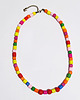 korale Kolorowe, drewniane korale - długie 3
