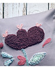 poduszki plecione Poduszka kwiaty punch needle boho natural 2