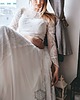 suknie ślubne Suknia ślubna z długimi rękawami ivory / HALINA 1