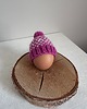 jajka wielkanocne Czapeczka z pomponem  na jajka wielkanocne  - 1 szt. 2