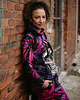 bluza z kapturem damska Damska Bluza z kapturem Cannabis Skull Pink 2