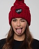 czapki damskie CZAPKA LOVE Red 1