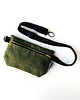 saszetka nerka Torebka na biodra, zielona butelkowa 1