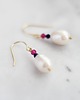 kolczyki z mosiądzu Cilla Pearl Earrings 2