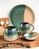 kubki Taca / Patera +  kubki ceramiczne 2 szt -  Rajska Plaża 4