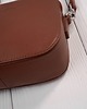torby na ramię Mała torebka damska skórzana kopertówka na ramię do ręki koniakowa AY-24-CG 4