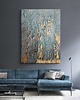 obrazy TURQUOISE ACCENT-Wielkoformatowy obraz art&texture 1