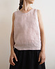 topy damskie Top lniany 100%, old rose 5