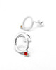 kolczyki wire wrapping Piersi kolczyki 3