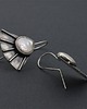 kolczyki wire wrapping z perłami - kolczyki 1