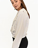 bluza bez kaptura damska Bluza Happy ecri malowana 1