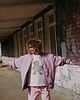bluza z kapturem damska Bluza oversize rozpinana Margaret Teddy 2