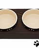 dla zwierząt różne PSI BAR CERAMIC Drewniany stojak dla psa, miski 1
