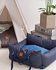 legowiska dla psów i kotów Legowisko przenośnie torba dla zwierząt  Navy blue 3