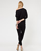 spodnie materiałowe damskie Spodnie czarne YY600309_9005 2