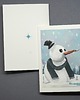 kartki okolicznościowe - wydruki Świąteczna kartka SNOWMAN 1